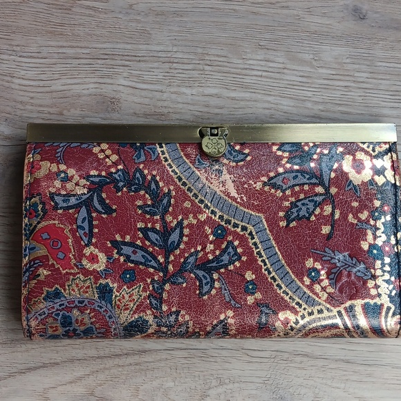 Additional Photos Day Sale Patricia Nash Leather Bohemian Large Wallet/ Clutch - Picture 12 of 12